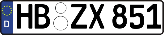HB-ZX851