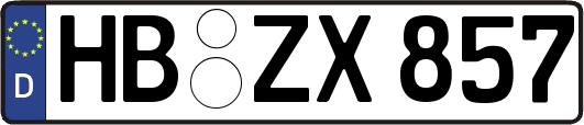 HB-ZX857