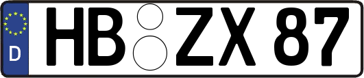 HB-ZX87