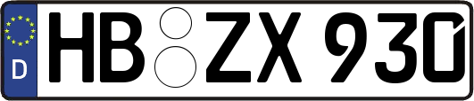HB-ZX930