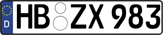 HB-ZX983