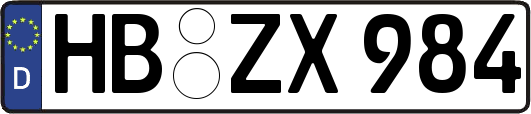 HB-ZX984