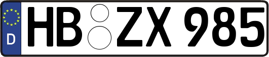 HB-ZX985