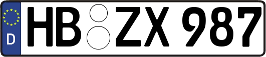 HB-ZX987