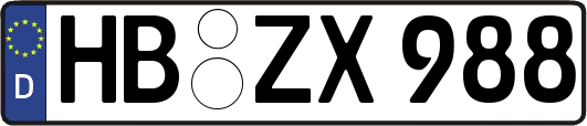 HB-ZX988
