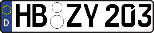 HB-ZY203