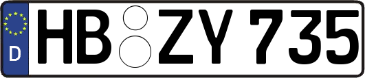 HB-ZY735