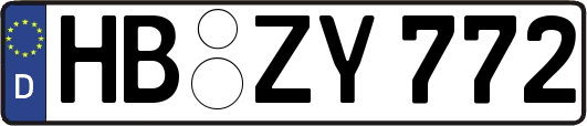 HB-ZY772