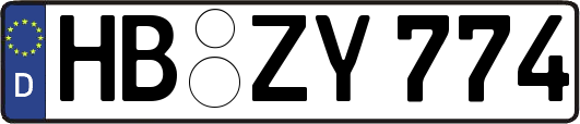HB-ZY774