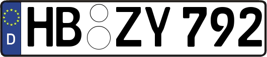 HB-ZY792
