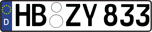 HB-ZY833