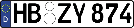 HB-ZY874