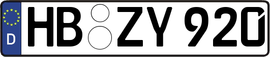HB-ZY920
