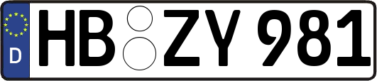 HB-ZY981