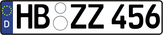 HB-ZZ456