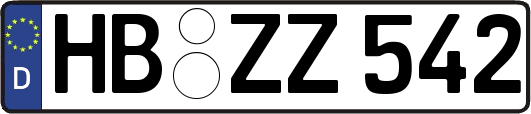 HB-ZZ542