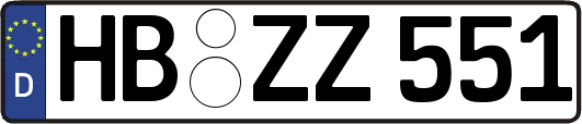 HB-ZZ551