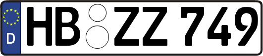 HB-ZZ749