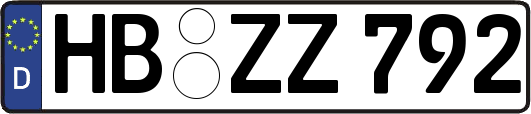 HB-ZZ792