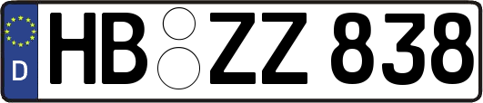 HB-ZZ838