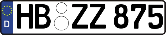 HB-ZZ875