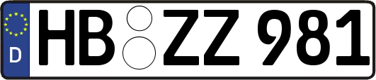HB-ZZ981