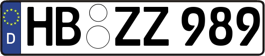 HB-ZZ989