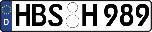 HBS-H989