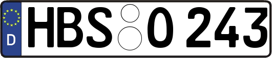 HBS-O243