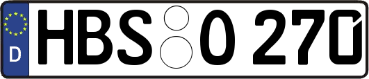 HBS-O270