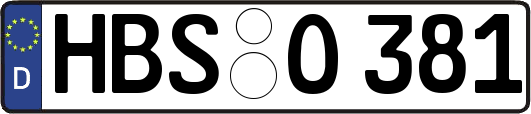 HBS-O381