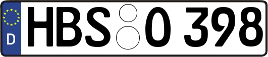 HBS-O398