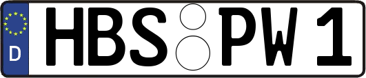 HBS-PW1