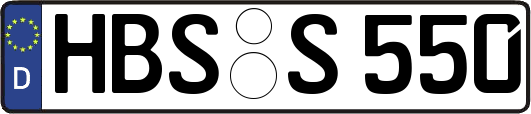 HBS-S550