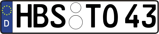 HBS-TO43