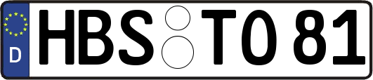 HBS-TO81