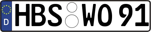 HBS-WO91