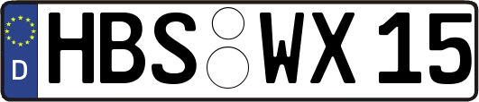 HBS-WX15