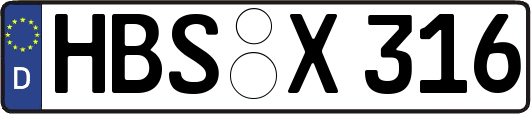 HBS-X316