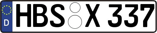 HBS-X337