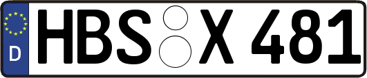 HBS-X481