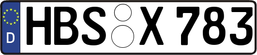 HBS-X783