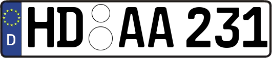 HD-AA231