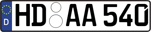 HD-AA540