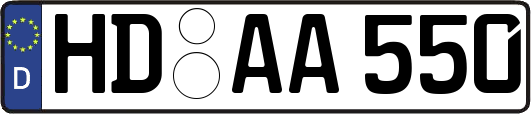 HD-AA550