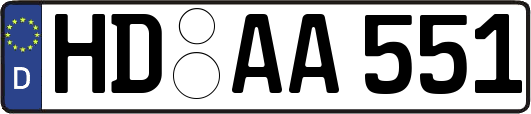HD-AA551