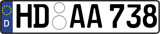 HD-AA738