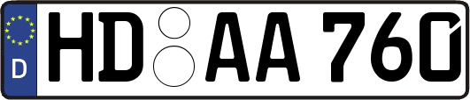 HD-AA760