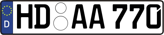 HD-AA770