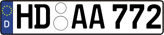 HD-AA772